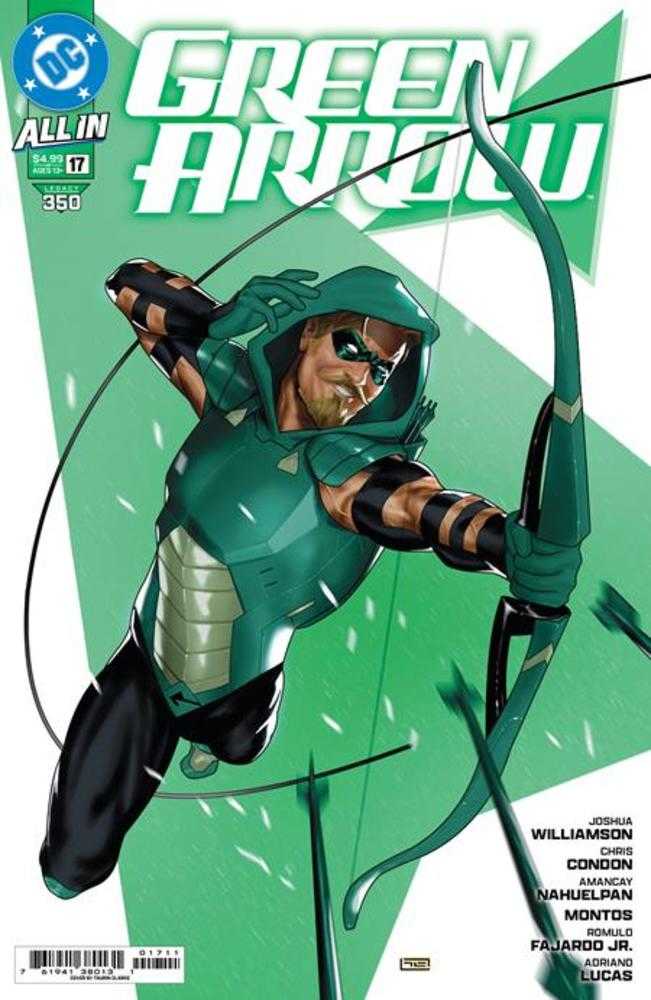 Green Arrow #17 Cover A Taurin Clarke - Walt's Comic Shop