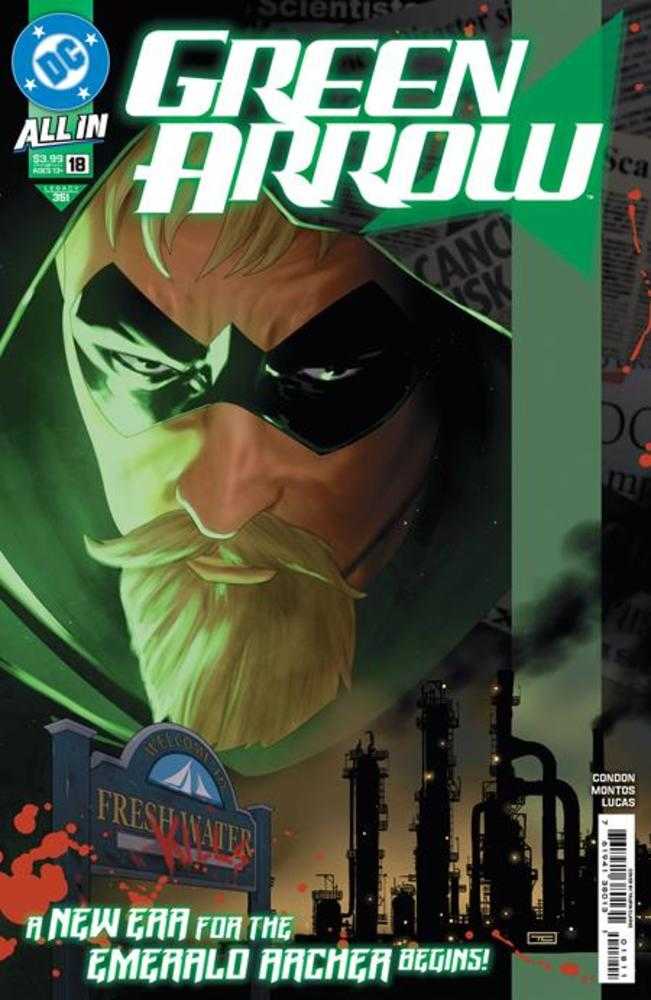 Green Arrow #18 Cover A Taurin Clarke - Walt's Comic Shop