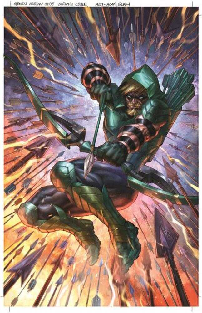 Green Arrow #8 (Of 12) Cover B Alan Quah Card Stock Variant - Walt's Comic Shop