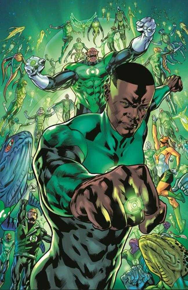 Green Lantern #1 Cover B Bryan Hitch Card Stock Variant - Walt's Comic Shop