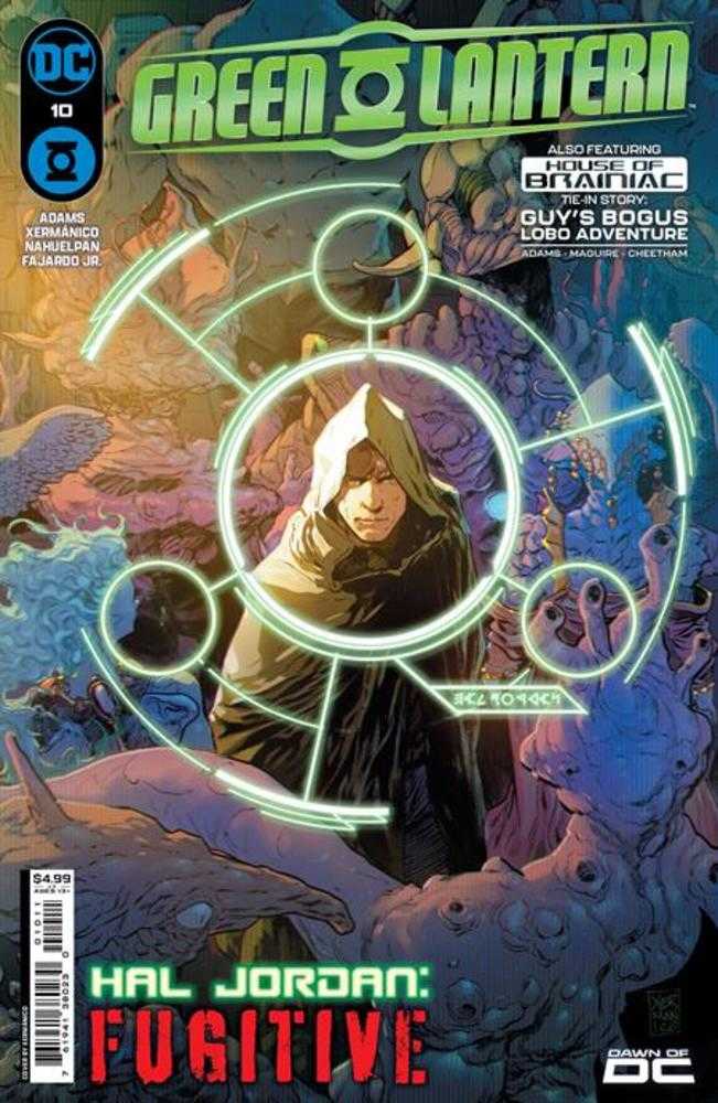 Green Lantern #10 Cover A Xermanico (House Of Brainiac) - Walt's Comic Shop