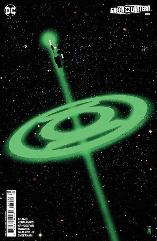 Green Lantern #10 Cover C Jorge Fornes Card Stock Variant (House Of Brainiac) - Walt's Comic Shop