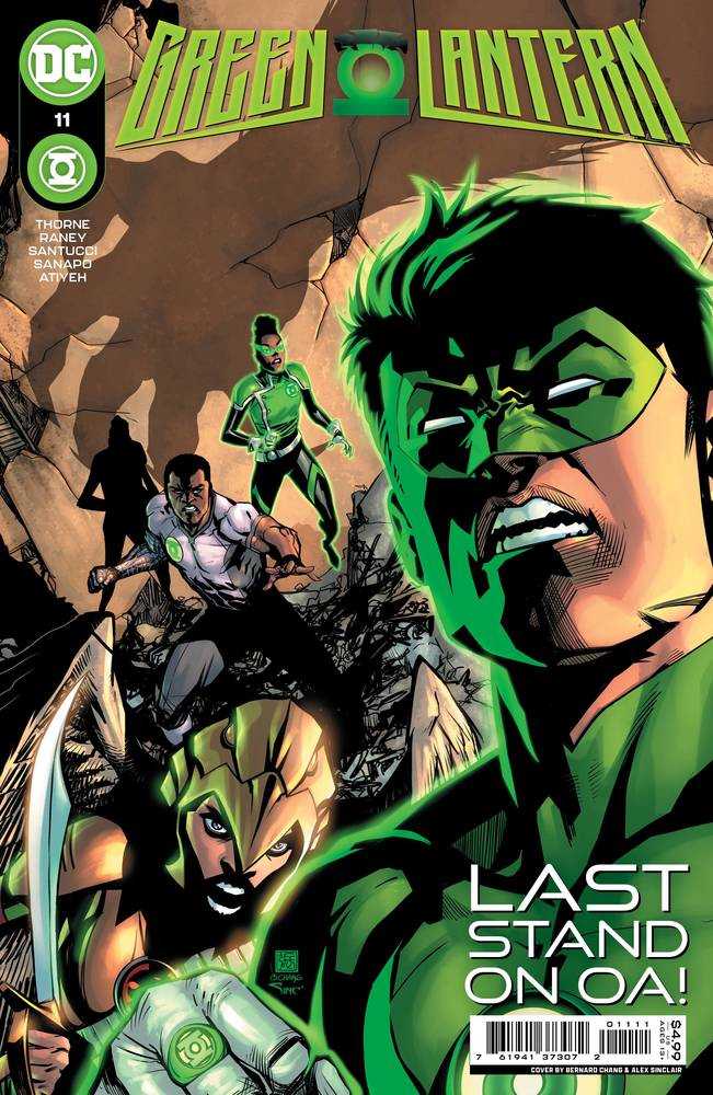 Green Lantern #11 Cover A Bernard Chang & Alex Sinclair - Walt's Comic Shop