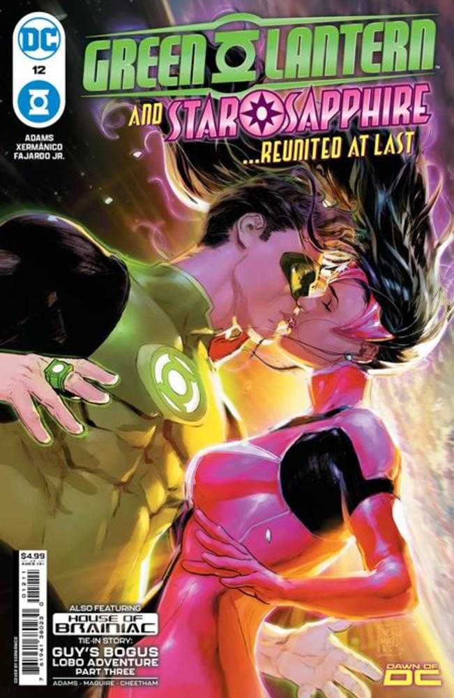 Green Lantern #12 Cover A Xermanico (House Of Brainiac) - Walt's Comic Shop