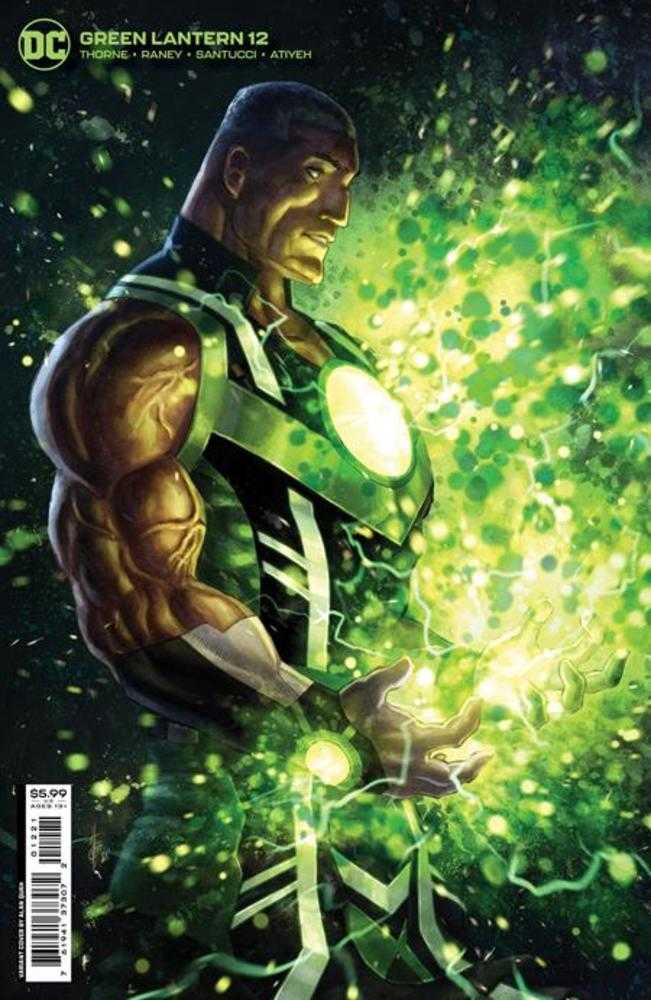 Green Lantern #12 Cover B Alan Quah Card Stock Variant - Walt's Comic Shop