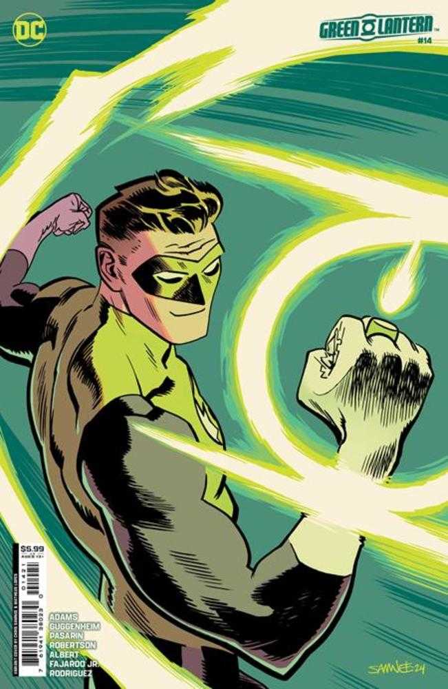 Green Lantern #14 Cover B Chris Samnee Card Stock Variant (Absolute Power) - Walt's Comic Shop