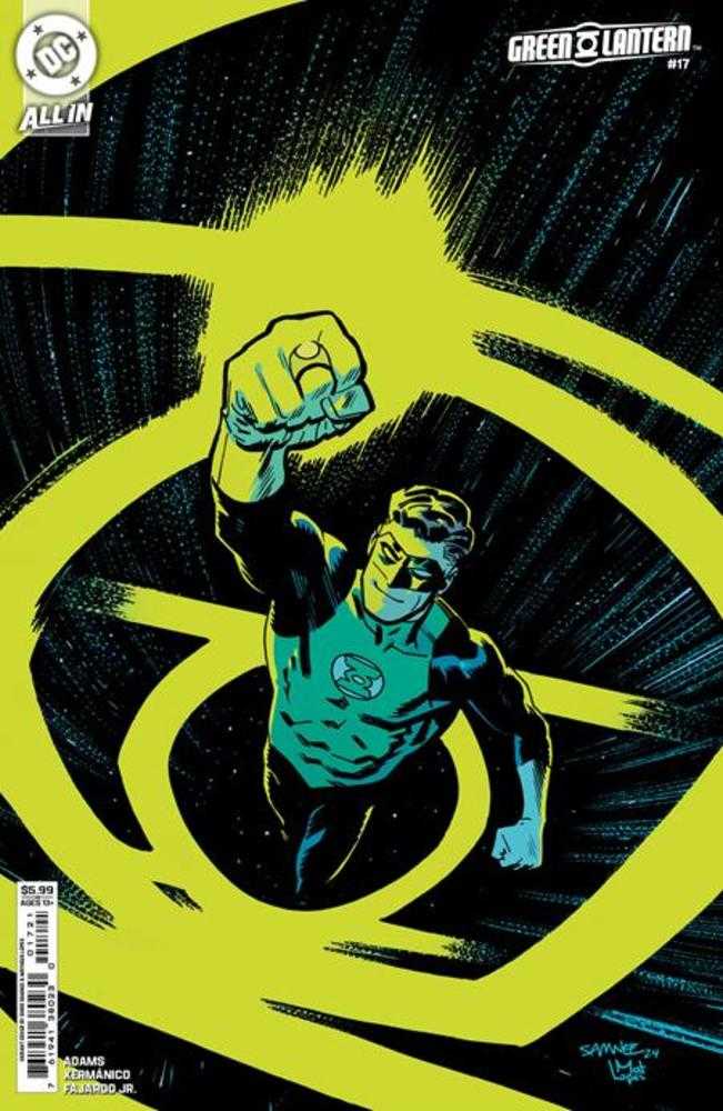 Green Lantern #17 Cover B Chris Samnee Card Stock Variant - Walt's Comic Shop