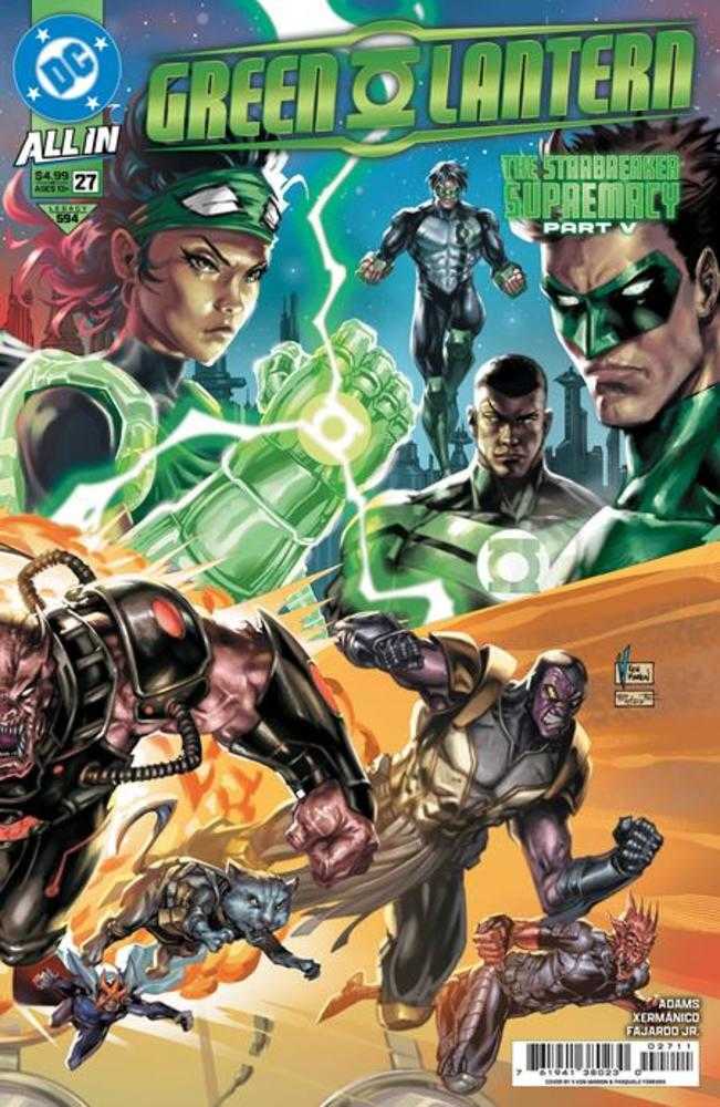 Green Lantern 27 Cover A V Ken Marion (Starbreaker Supremacy) - Walt's Comic Shop