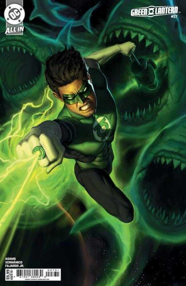 Green Lantern 27 Cover B Aaron Bartling Card Stock Variant (Starbreaker Supremacy) - Walt's Comic Shop