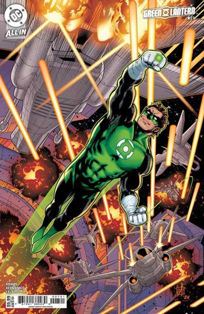 Green Lantern 27 Cover C Sean Izaakse Card Stock Variant (Starbreaker Supremacy) - Walt's Comic Shop