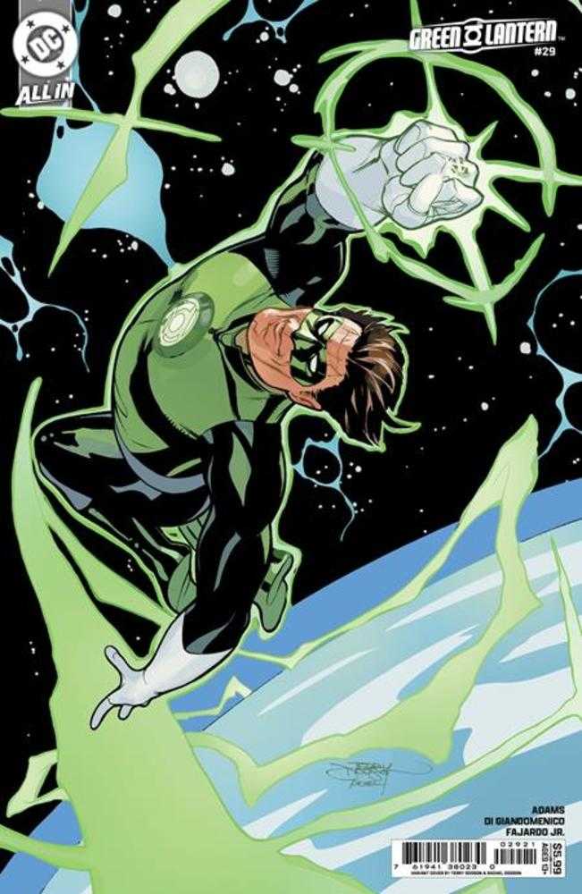 Green Lantern 29 Cover B Terry Dodson & Rachel Dodson Card Stock Variant - Walt's Comic Shop