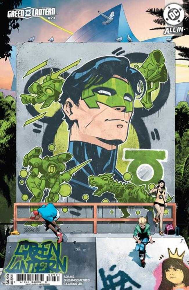 Green Lantern 29 Cover C Vasco Georgiev Card Stock Variant - Walt's Comic Shop