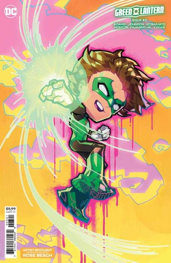 Green Lantern #3 Cover C Rose Besch Creator Card Stock Variant - Walt's Comic Shop