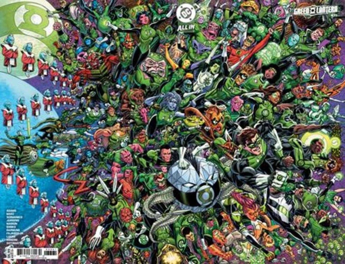 Green Lantern 33 Cover F Scott Koblish Legacy Wraparound Card Stock Variant (600) - Walt's Comic Shop