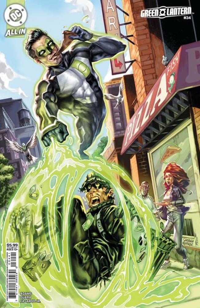 Green Lantern 34 Cover D Chris Campana Card Stock Variant - Walt's Comic Shop