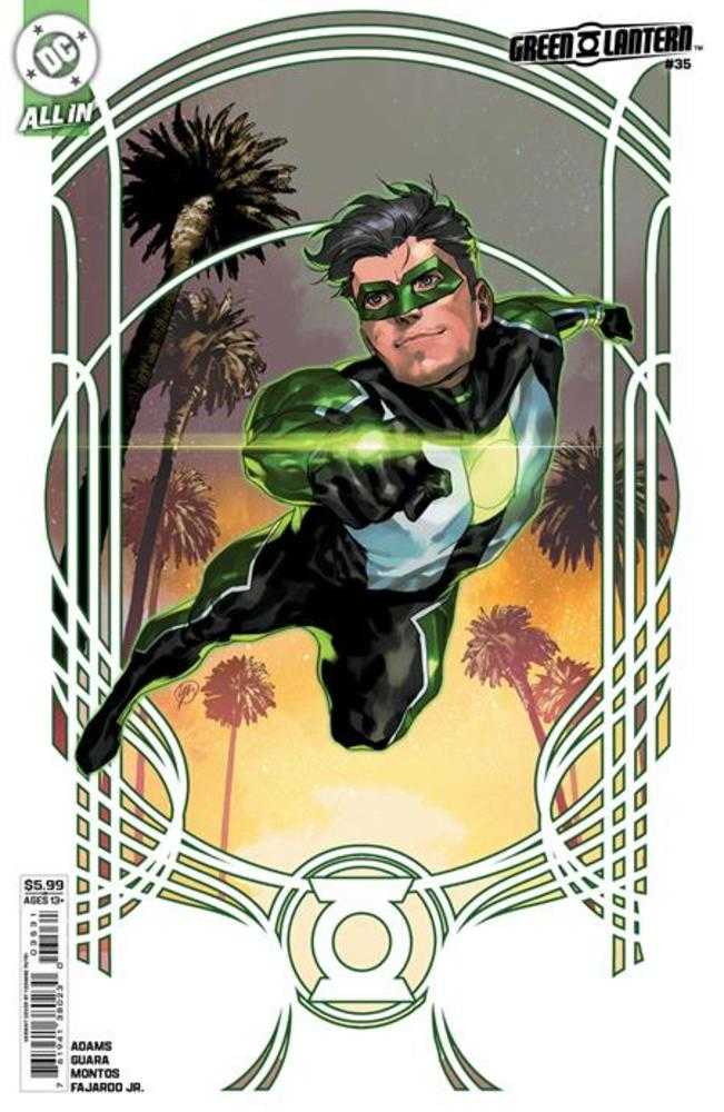 Green Lantern 35 Cover C Yasmine Putri Card Stock Variant - Walt's Comic Shop