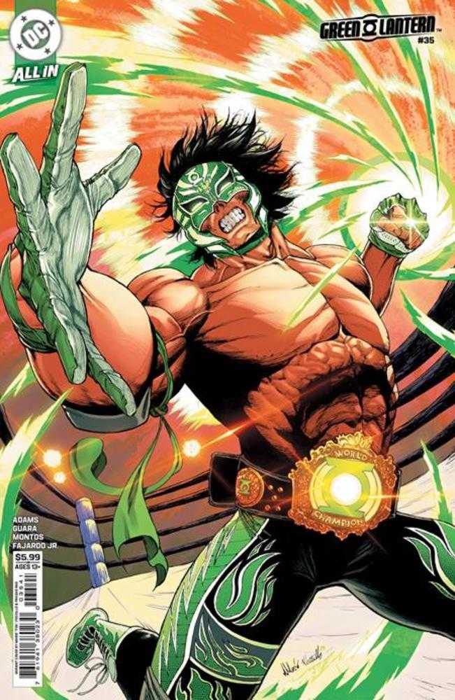 Green Lantern 35 Cover D Mario Fox Foccillo Card Stock Variant - Walt's Comic Shop