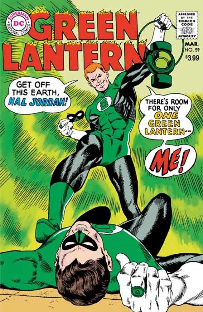 Green Lantern #59 Facsimile Edition Cover A Gil Kane & Murphy Anderson - Walt's Comic Shop