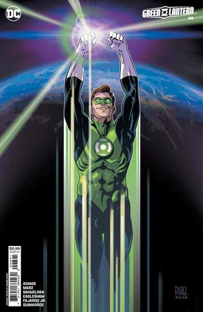 Green Lantern #8 Cover C Ramon Perez Card Stock Variant - Walt's Comic Shop