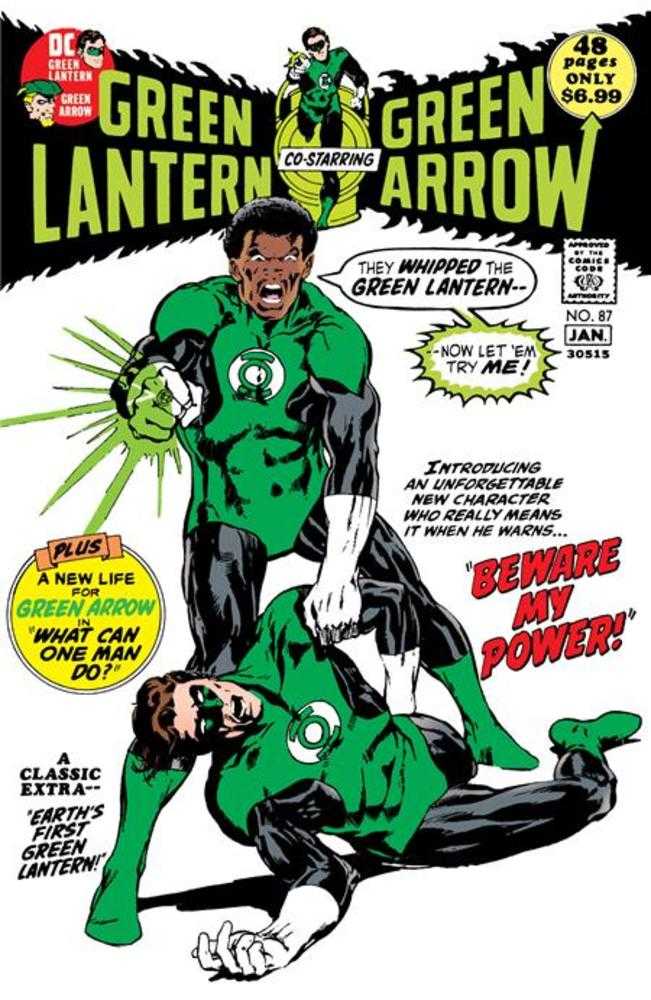 Green Lantern 87 Facsimile Edition Cover C Neal Adams Foil Variant - Walt's Comic Shop