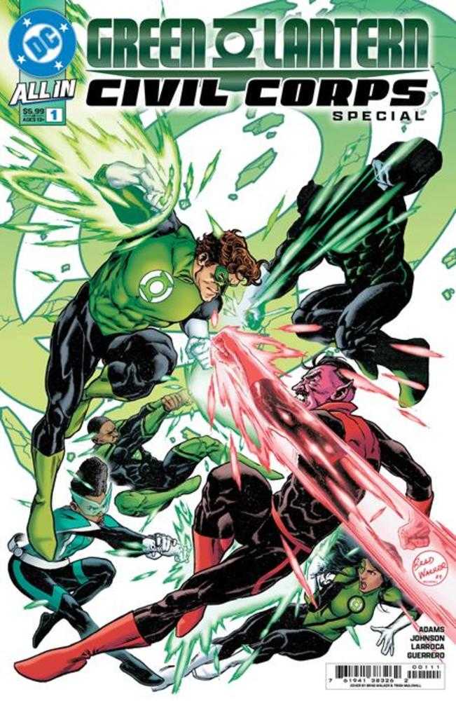 Green Lantern Civil Corps Special #1 (One Shot) Cover A Brad Walker - Walt's Comic Shop