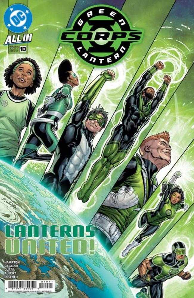 Green Lantern Corps 10 Cover A Fernando Pasarin & Oclair Albert - Walt's Comic Shop