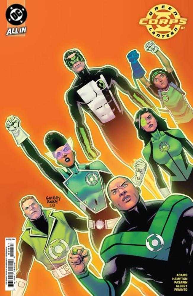 Green Lantern Corps #2 Cover F 1:25 Gavin Guidry Card Stock Variant - Walt's Comic Shop