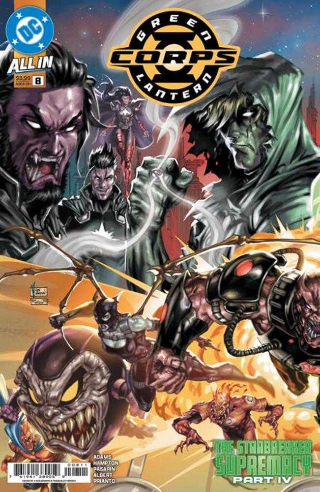 Green Lantern Corps 8 Cover A V Ken Marion (Starbreaker Supremacy) - Walt's Comic Shop