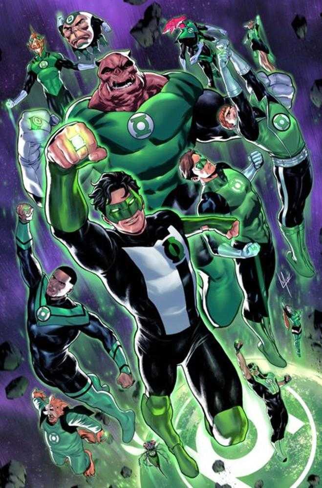 Green Lantern Corps 9 Cover C Lucas Meyer Card Stock Variant (Starbreaker Supremacy) - Walt's Comic Shop