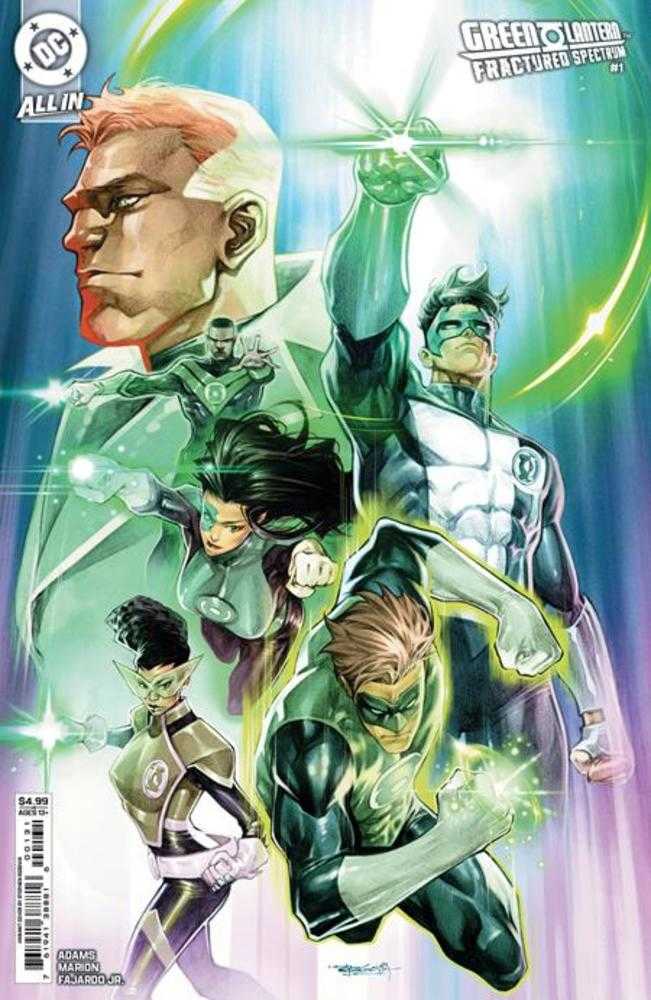 Green Lantern Fractured Spectrum #1 (One Shot) Cover B Stephen Segovia Card Stock Variant - Walt's Comic Shop