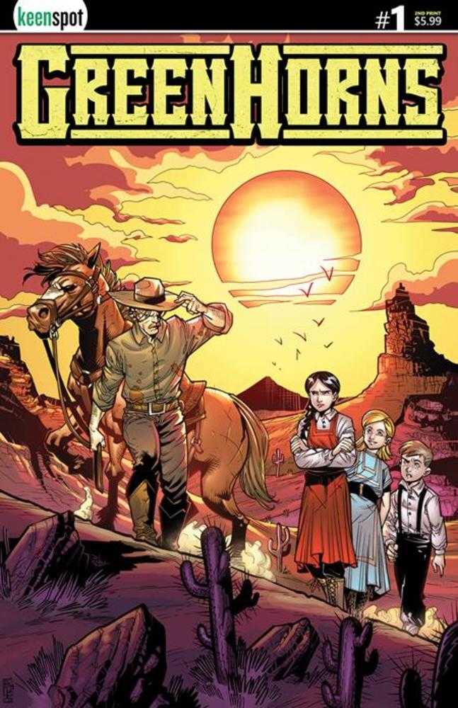 Greenhorns 1 2nd Print Cover A Athila Fabbio Pete Pantazis - Walt's Comic Shop