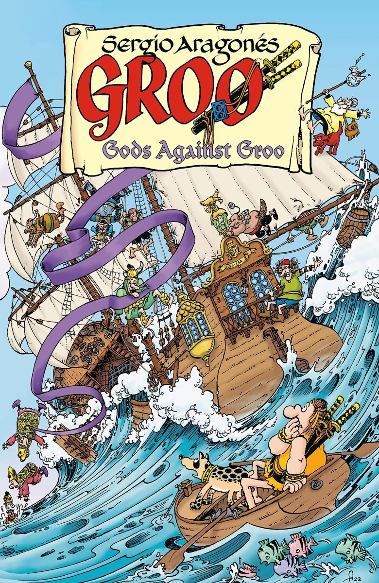 Groo: Gods Against Groo TP *DAMAGED* - Walt's Comic Shop