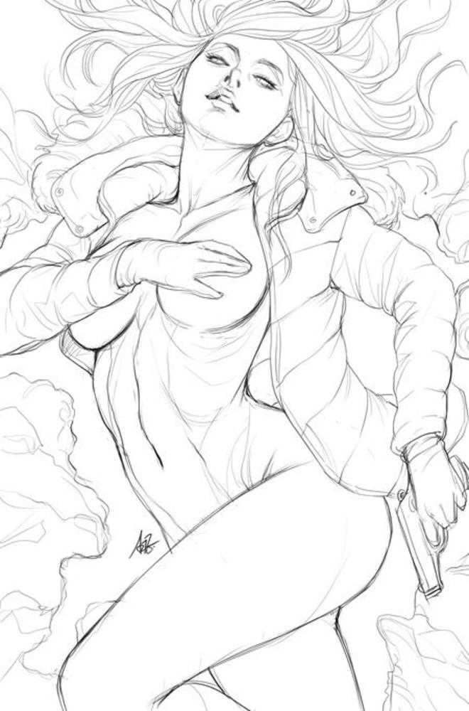 Gun Honey Doubles Down 1 (Of 4) Cover L Artgerm Inks Full Art Variant (Mature) - Walt's Comic Shop