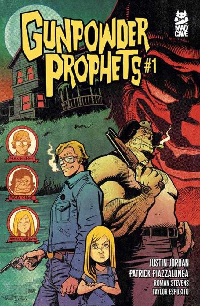 Gunpowder Prophets Death In Texas 1 (Of 5) Cover A Patrick Piazzalunga - Walt's Comic Shop