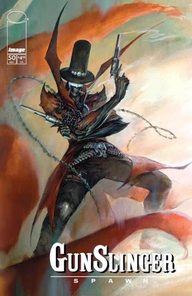 Gunslinger Spawn 50 Cover B Puppeteer Lee Connecting Variant - Walt's Comic Shop