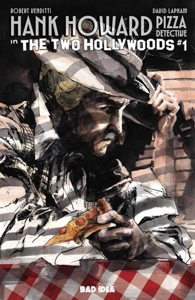 Hank Howard Pizza Detective The Two Hollywoods 1 (Of 2) Cover D Jonathan Marks Barravecchia 1:20 Ratio Variant - Walt's Comic Shop