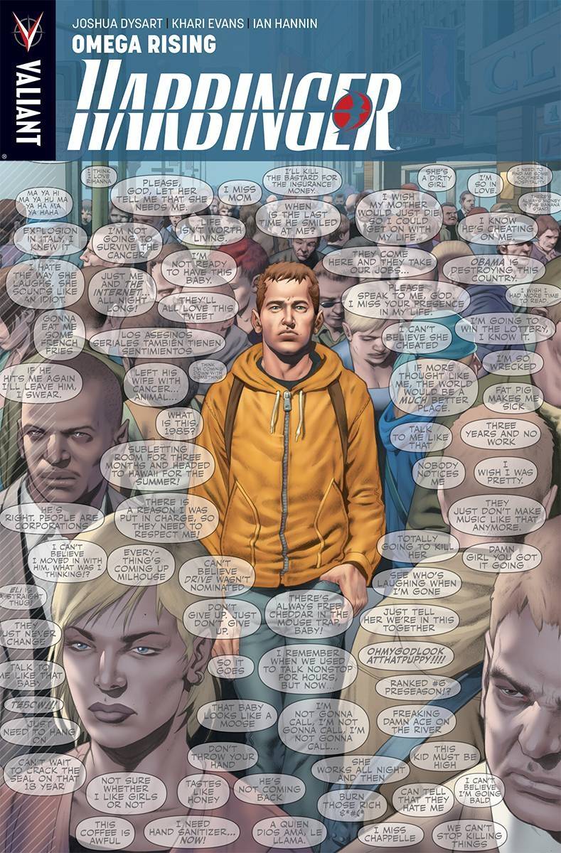 Harbinger TP Vol 01 Omega Rising - Walt's Comic Shop