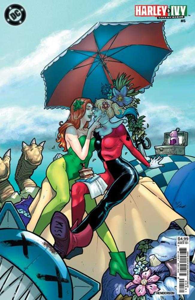 Harley And Ivy Life And Crimes 5 (Of 6) Cover C Rickie Yagawa Card Stock Variant - Walt's Comic Shop