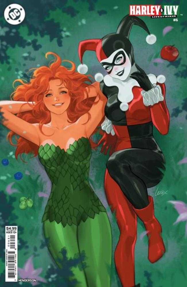 Harley And Ivy Life And Crimes 6 (Of 6) Cover B Lesley Leirix Li Card Stock Variant - Walt's Comic Shop