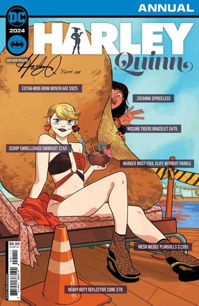 Harley Quinn 2024 Annual #1 (One Shot) Cover A Erica Henderson - Walt's Comic Shop