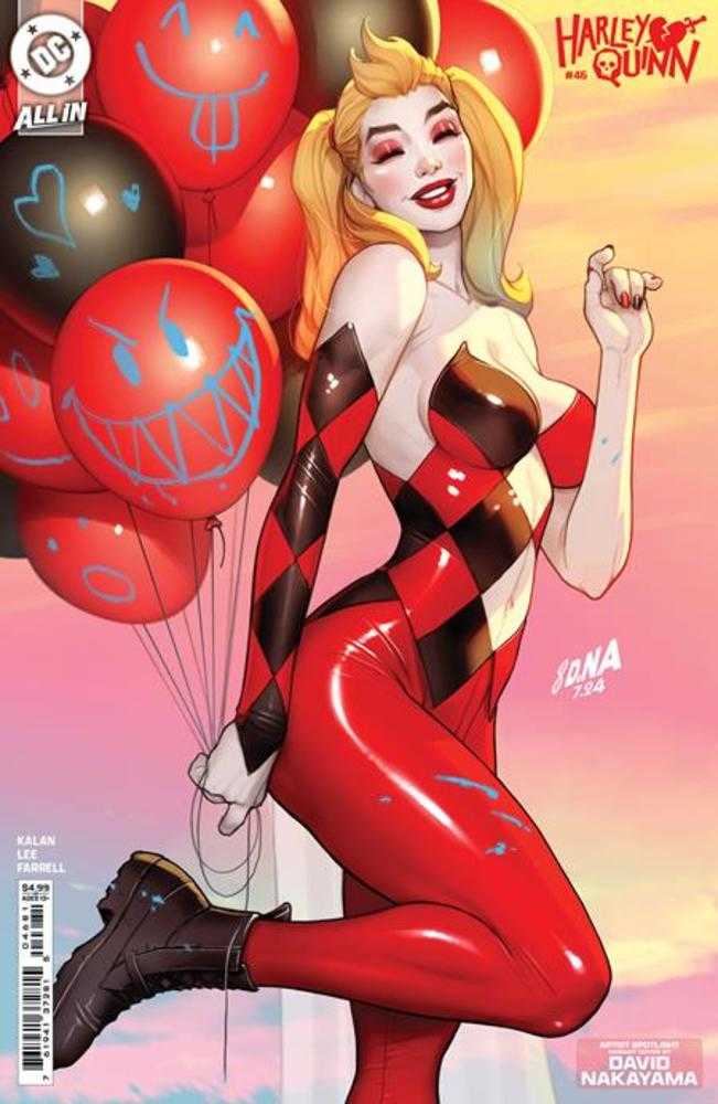 Harley Quinn #46 Cover E David Nakayama Artist Spotlight Card Stock Variant - Walt's Comic Shop