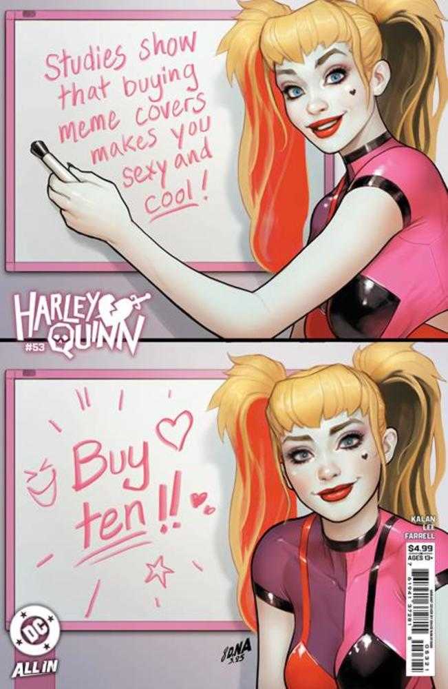 Harley Quinn 53 Cover B David Nakayama Card Stock Variant - Walt's Comic Shop
