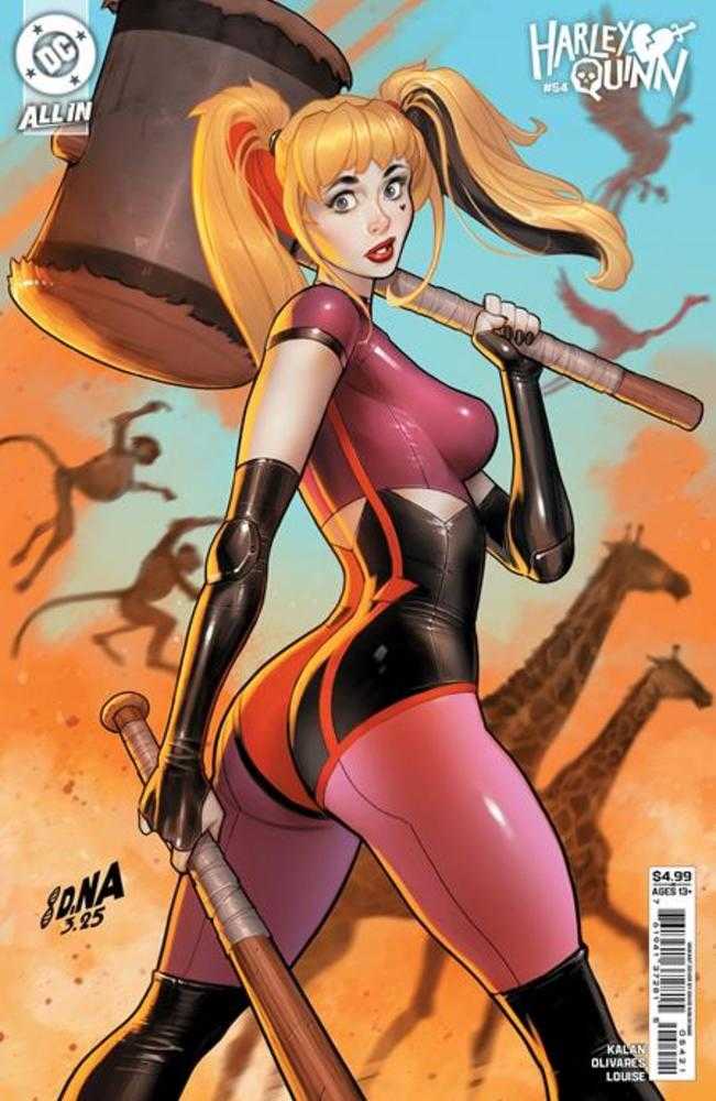 Harley Quinn 54 Cover B David Nakayama Card Stock Variant - Walt's Comic Shop