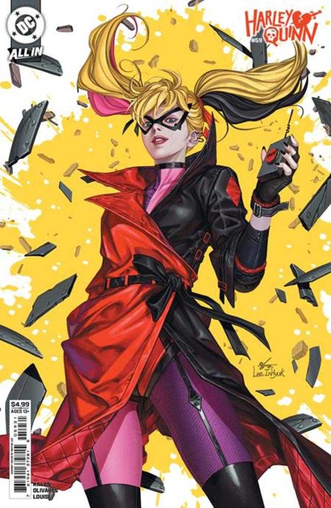 Harley Quinn 59 Cover C Inhyuk Lee Card Stock Variant - Walt's Comic Shop