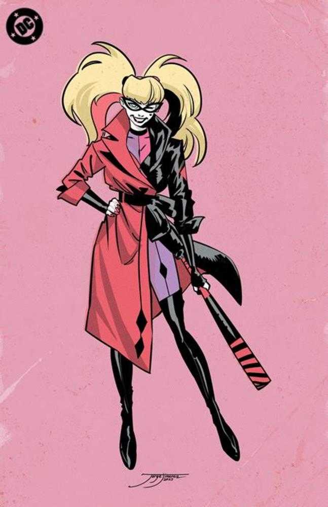 Harley Quinn 60 Cover G Jorge Jimenez Corner Box Spot Foil Variant - Walt's Comic Shop