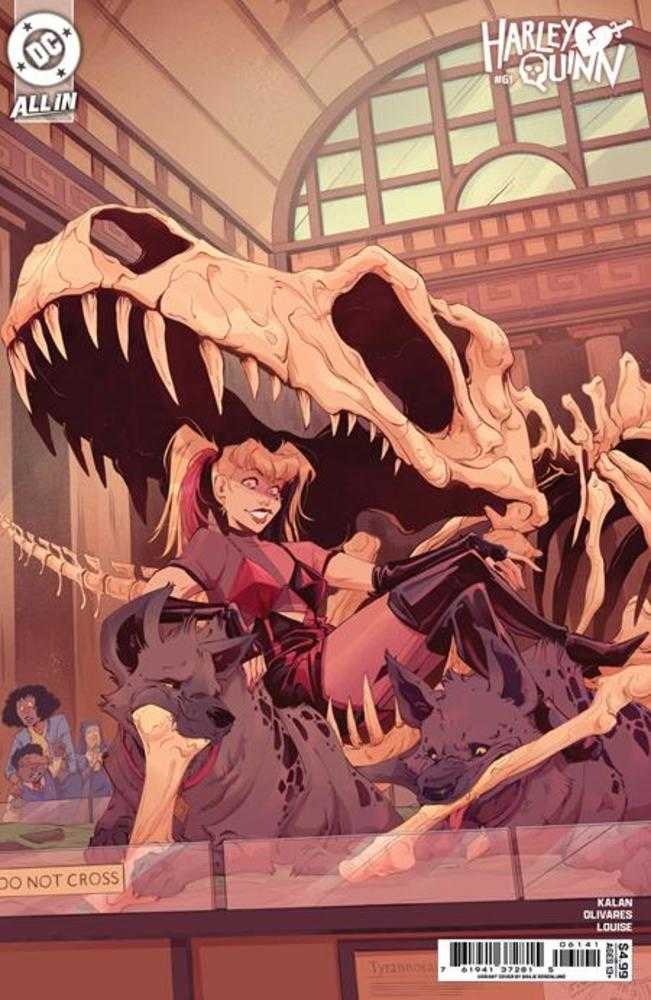 Harley Quinn 61 Cover D Bailie Rosenlund Card Stock Variant - Walt's Comic Shop