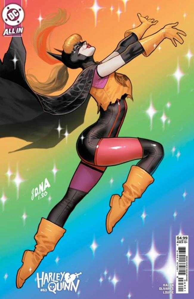 Harley Quinn 63 Cover B David Nakayama Card Stock Variant - Walt's Comic Shop