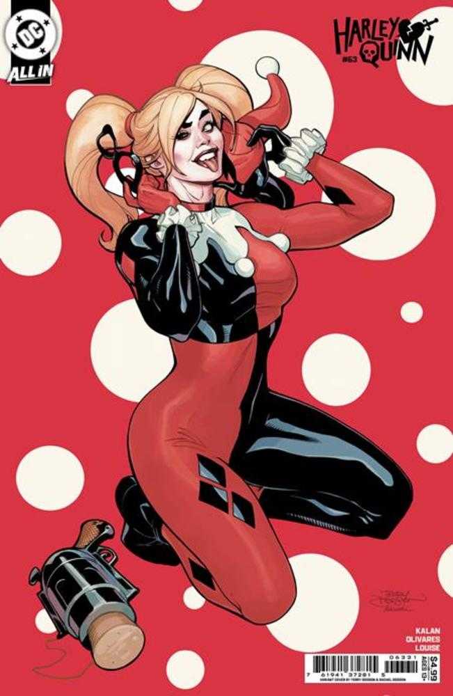 Harley Quinn 63 Cover C Terry Dodson & Rachel Dodson Card Stock Variant - Walt's Comic Shop