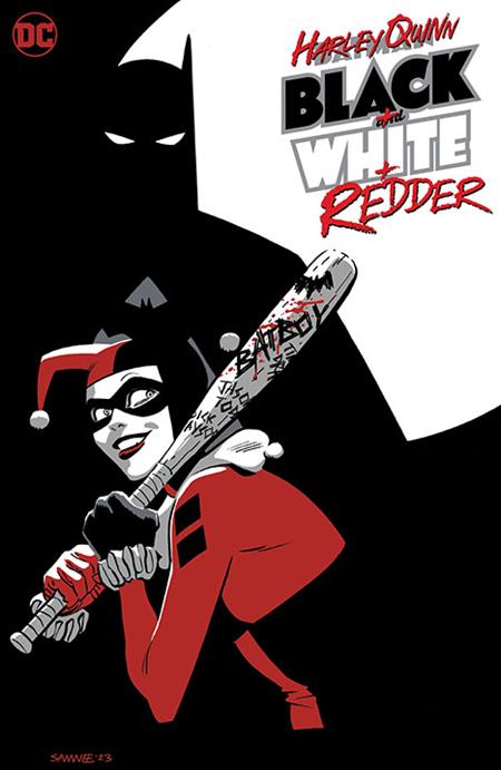 Harley Quinn Black White Redder TP - Walt's Comic Shop