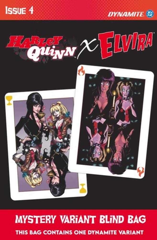 Harley Quinn X Elvira 4 Cover E Blind Bag Variant - Walt's Comic Shop
